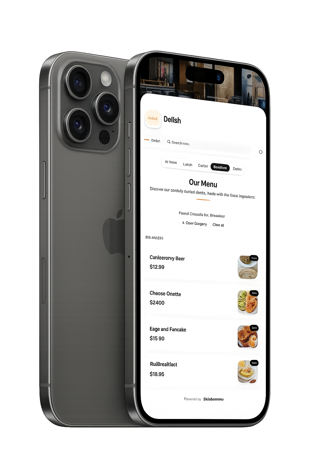 DalboMenu Digital Menu Showcase